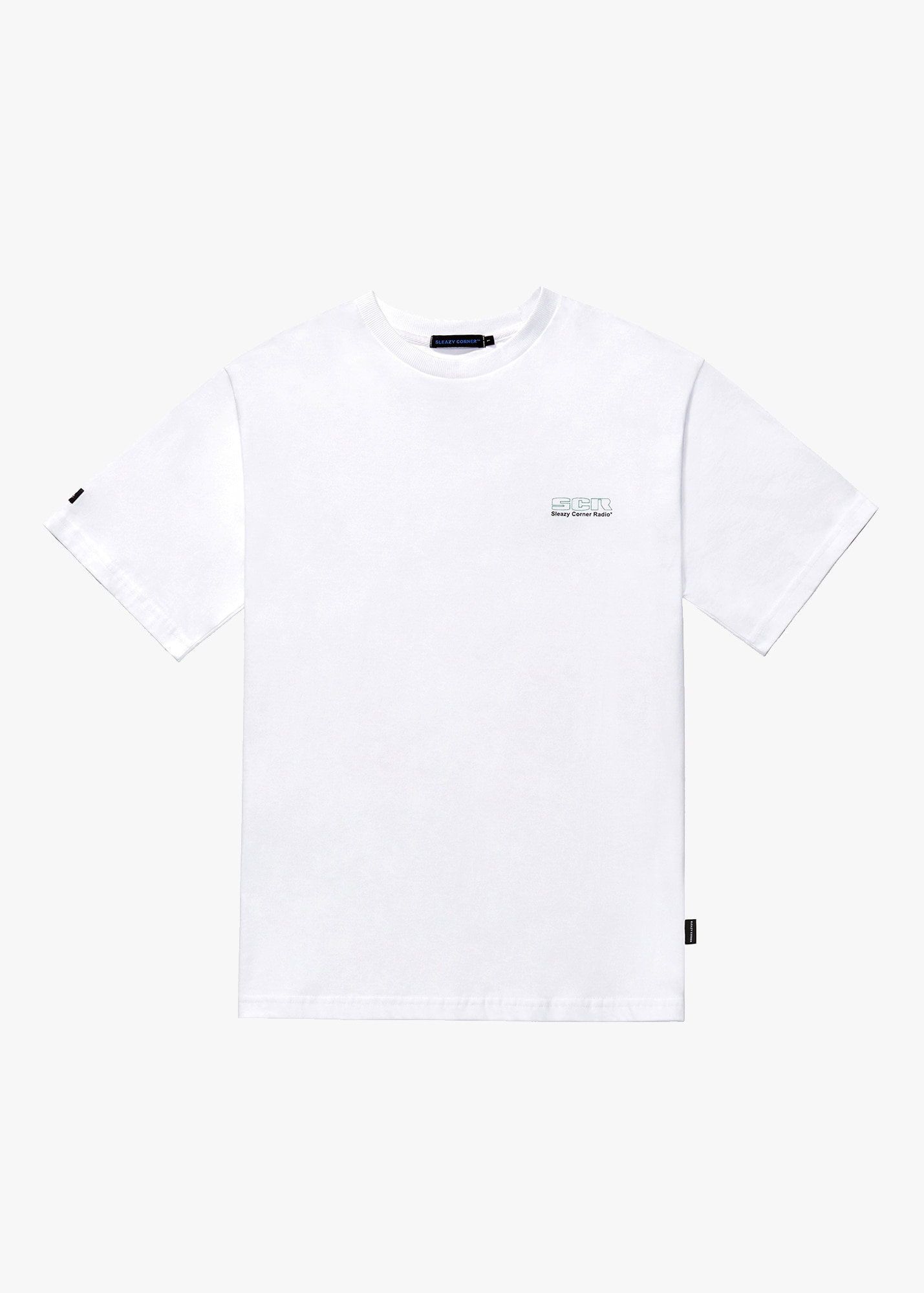 SCR DOUBLE T-SHIRT(WHITE)